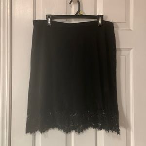 Lace Bottom Skirt